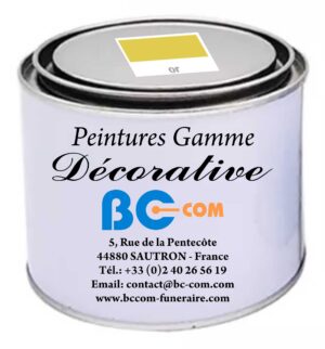 Peinture « Décorative » - Couleur : Or - 100g