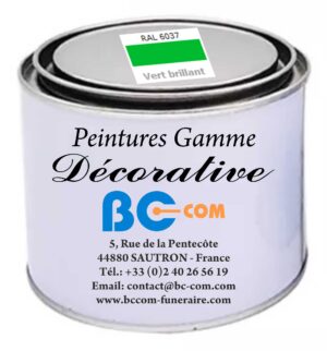 Peinture « Décorative » - Couleur : Vert brillant - 100g