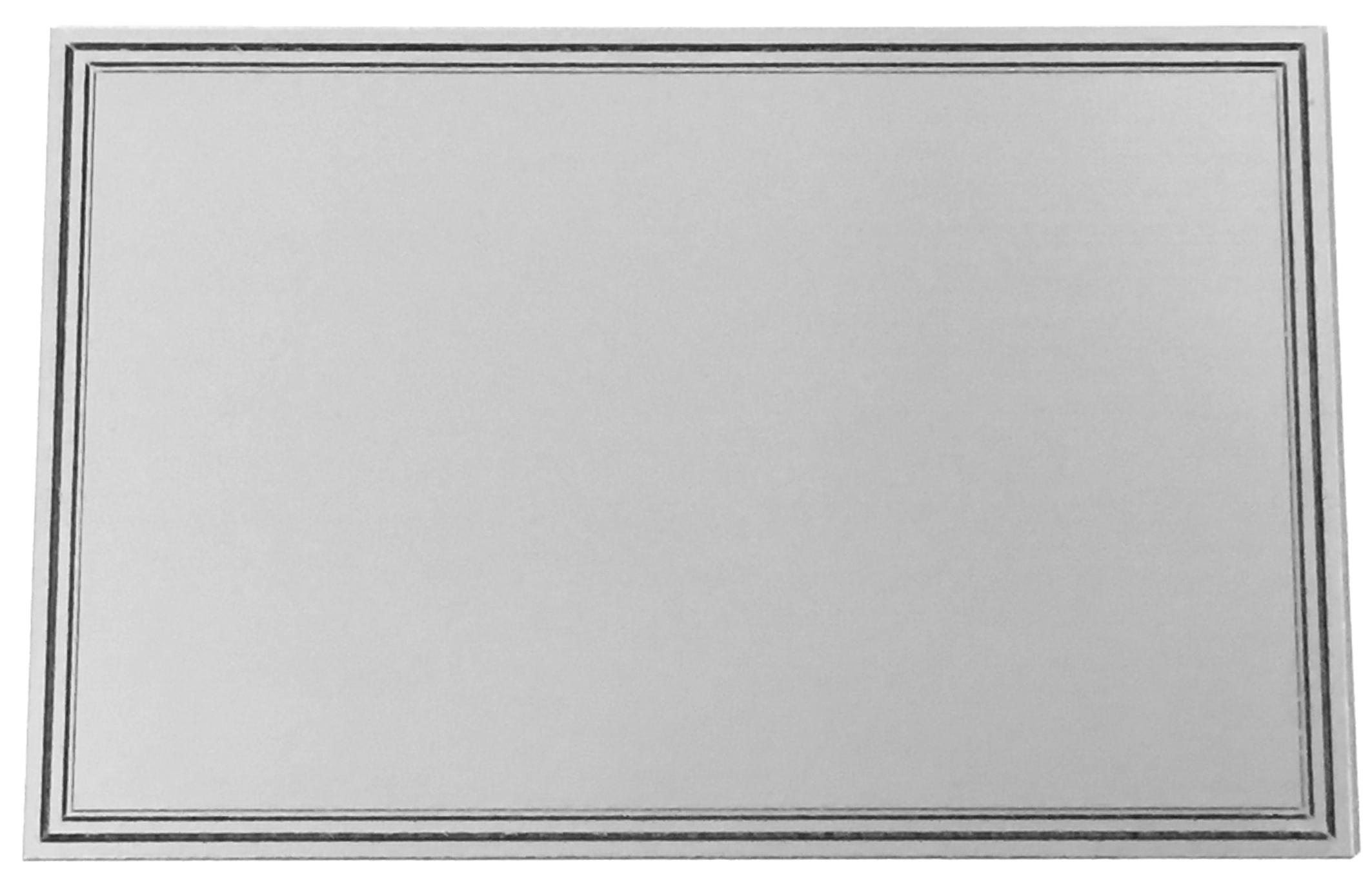 Plaque cercueil grand format