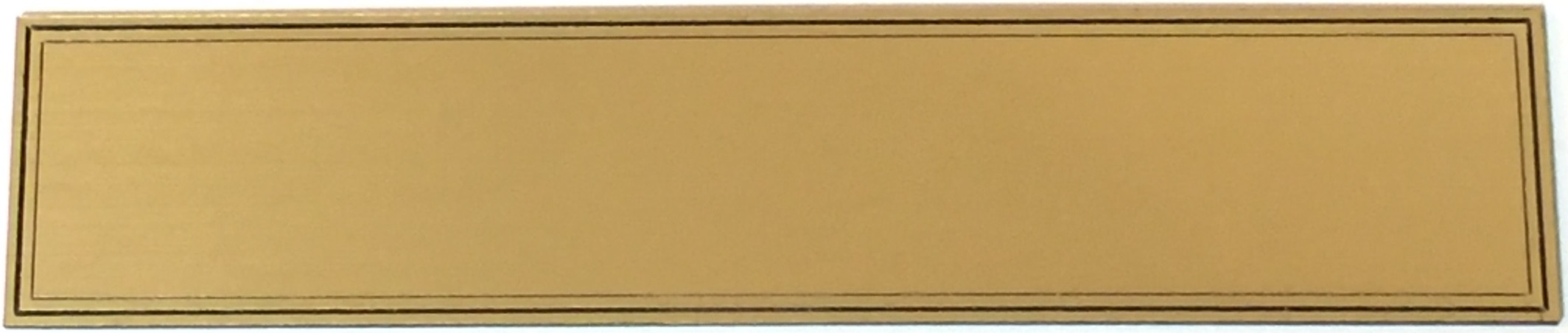 Plaque 190x40mm